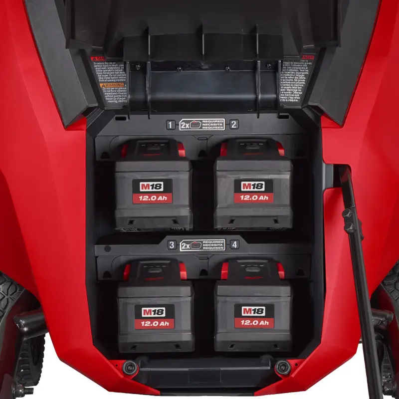 Aku sněhová fréza Milwaukee M18 F2SSBL-122, 2x aku M18 FB12 + M18 DFC, 4933500055